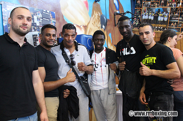 Fete Fin d annee RMBOXING Mohamed Krichen Lias Kemache Foudil Ait Chabanne Sekou Dembele Wallid El Walli