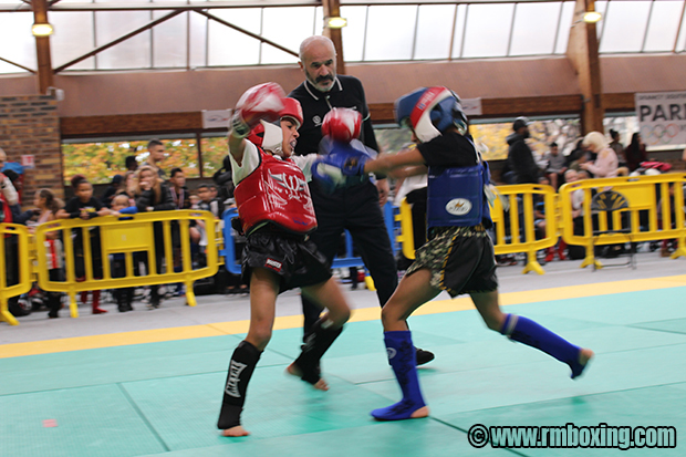 Rayan Nacer RMBOXING Rachid Saadi au Championnat Ile de France FFFKMDA K-1