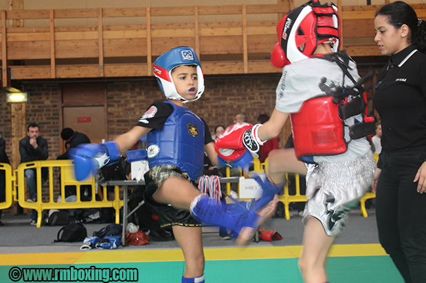 Rayan Nacer RMBOXING Rachid Saadi au Championnat Ile de France FFFKMDA K-1