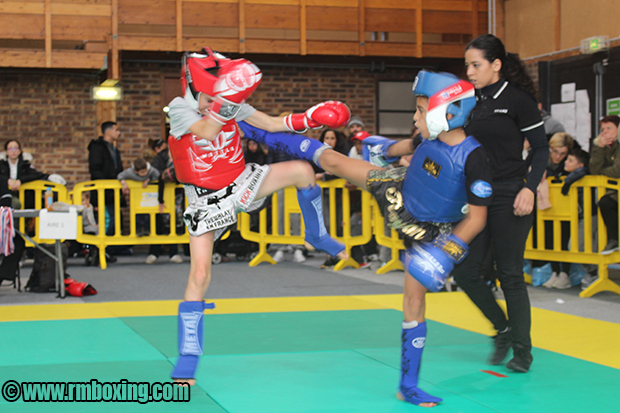 Rayan Nacer RMBOXING Rachid Saadi au Championnat Ile de France FFFKMDA K-1