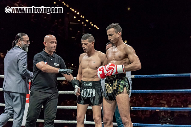 Walid El Ouali, Rachid Saadi RMBOXING au TK2 World Max Marseille