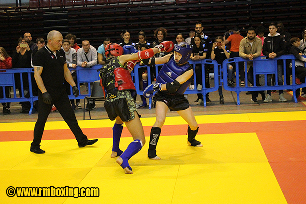 Elias Sbisa RMBOXING Champion de France ffkmda Saint-Ouen