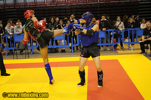 Elias Sbisa RMBOXING Champion de France ffkmda Saint-Ouen