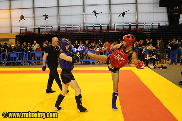 Elias Sbisa RMBOXING Champion de France ffkmda Saint-Ouen