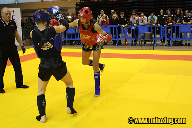 Elias Sbisa RMBOXING Champion de France ffkmda Saint-Ouen