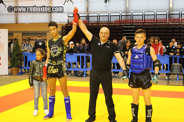 Elias Sbisa RMBOXING Champion de France ffkmda Saint-Ouen