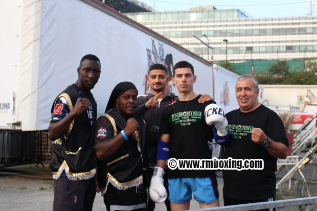 Hamza Rekik Achour Ikken Rachid Saadi Sekou Dembele MTGP RMBOXING St-Ouen-sur-Seine