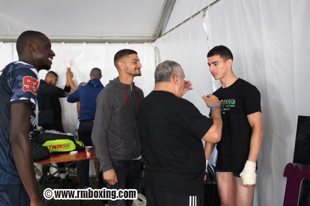 Hamza Rekik Achour Ikken Rachid Saadi Sekou Dembele MTGP RMBOXING St-Ouen-sur-Seine