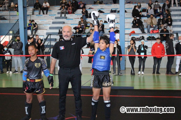 Idriss Tiouri Champion Muaythai RMBOXING Rachid Saadi