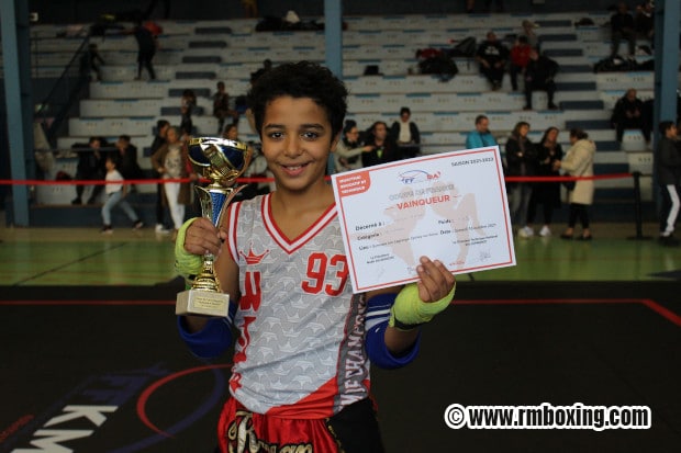 Rayan Nacer Champion Muaythai RMBOXING Rachid Saadi