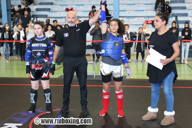 Sabrina Ghabaoui Champion Muaythai RMBOXING Rachid Saadi