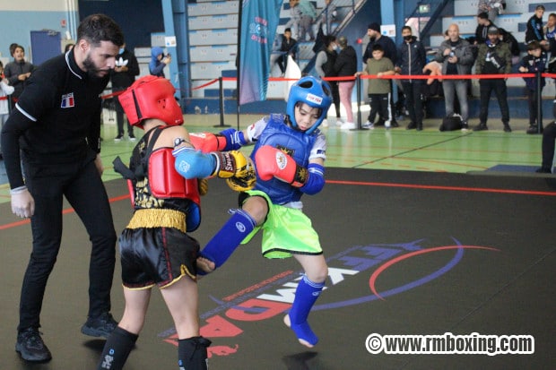 Valentin Gendron Champion Muaythai RMBOXING Rachid Saadi